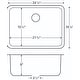 preview thumbnail 3 of 3, Karran Undermount Stainless Steel 24 in. Single Bowl Kitchen Sink Kit