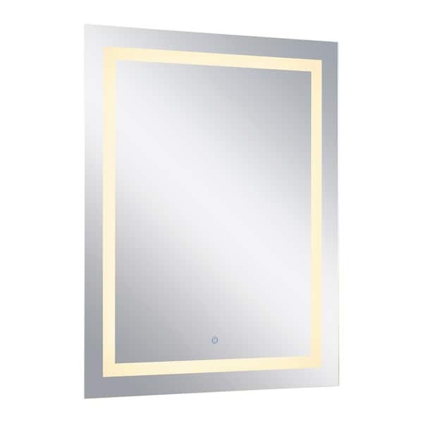 slide 2 of 5, Kovacs P6107B 27-1/2" W x 35-1/2" H Modern Rectangular Frameless