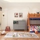 preview thumbnail 37 of 47, Baby Changing Table Dresser with 4 Drawers,Shelf Hidden Trash Storage