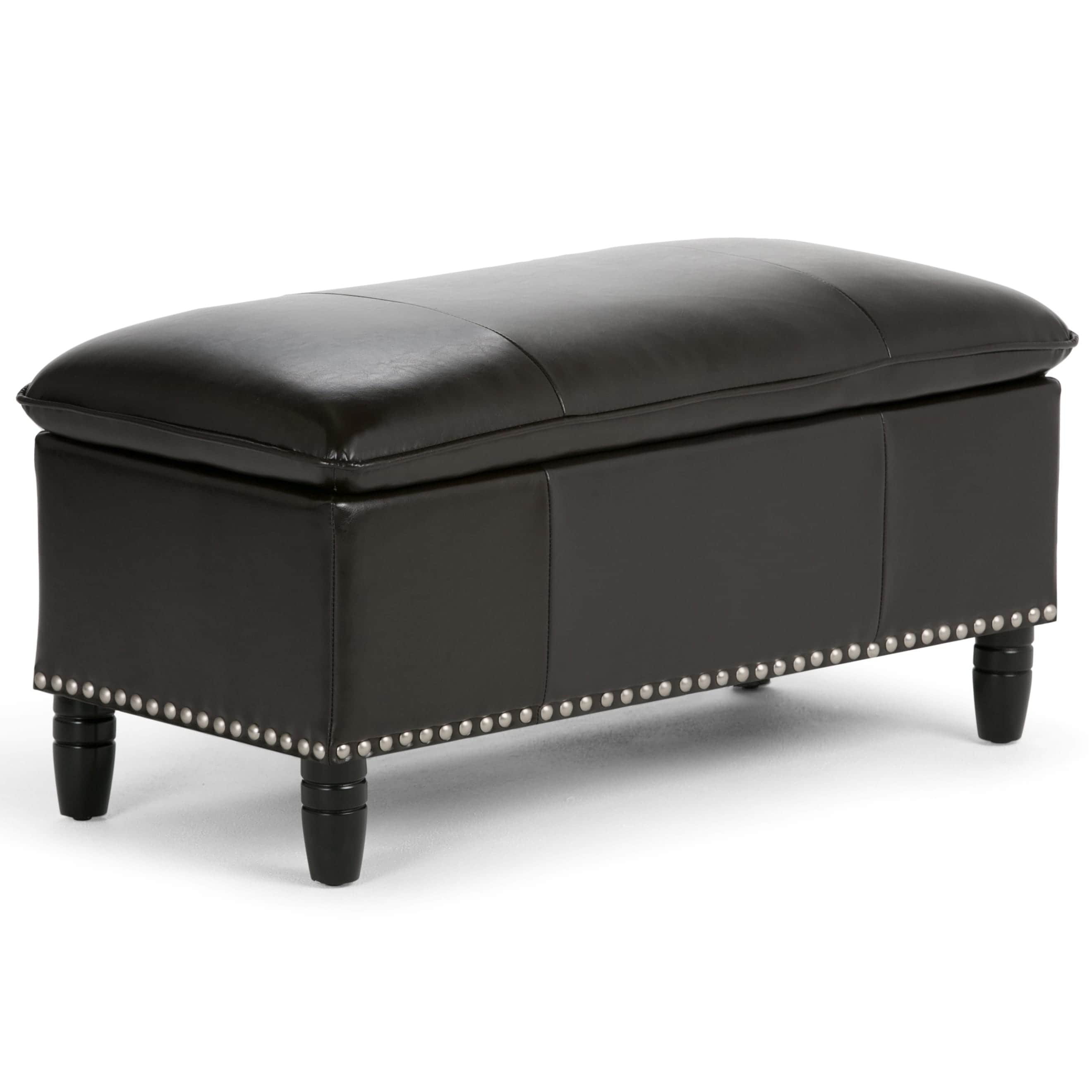 WYNDENHALL Northridge 39 inch Wide Rectangle Storage Ottoman