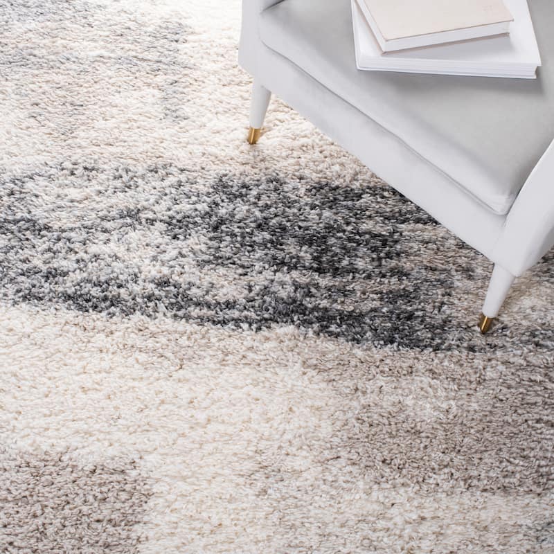 SAFAVIEH Fontana Shag Edilia Modern Abstract 2-inch Thick Rug