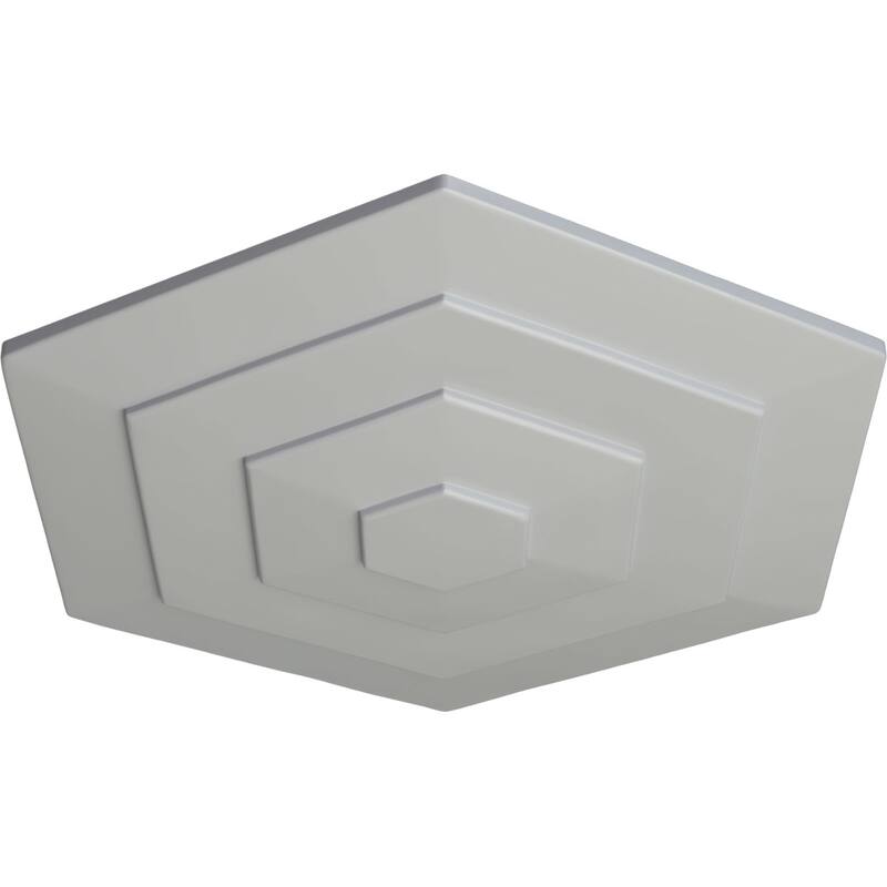 23 1/4"OD x 7/8"P Woodruff Ceiling Medallion
