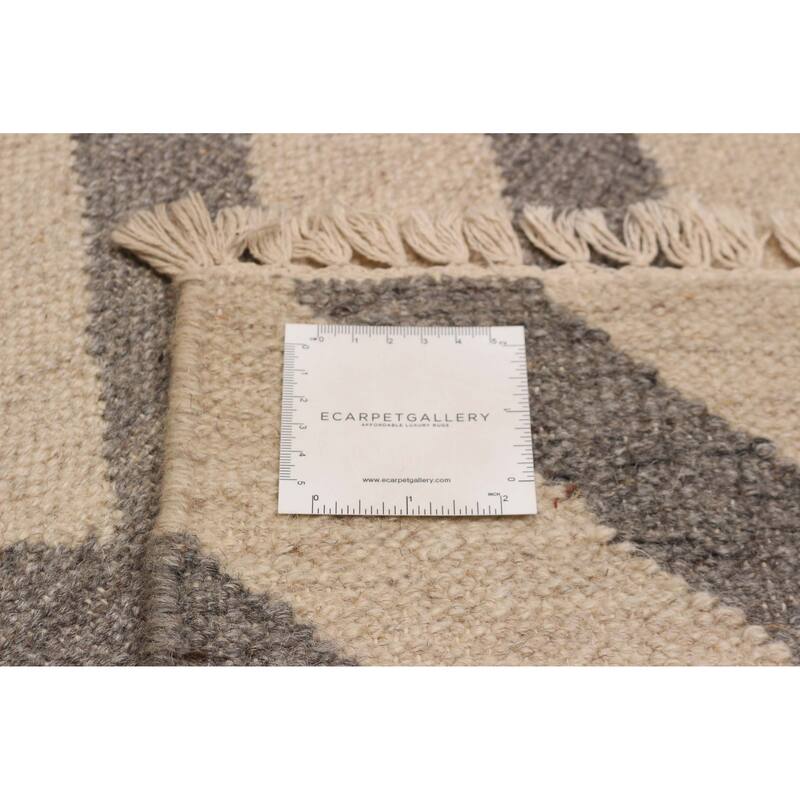 Ankara Ivory Kilim 5'0" x 7'8" - 5'0 x 7'8