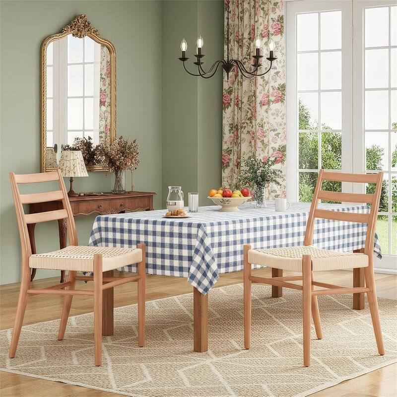 Set of 2 Mid Century Modern Dining Room Chairs