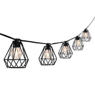 Diamond String Light JONATHAN Y 10 ft G40 Diamond String Lights - 10-Light, Indoor/Outdoor ...