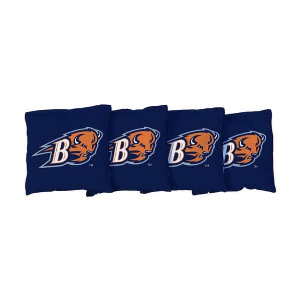 slide 2 of 3, Bucknell Blue Cornhole Bags All-Weather Resin Filled