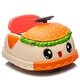 preview thumbnail 8 of 18, 12V Kids Ride On Electric Bumper Car W/Parents Control,Cute&Realistic Hamburger Design,360 Degree Rotation,Storing Space