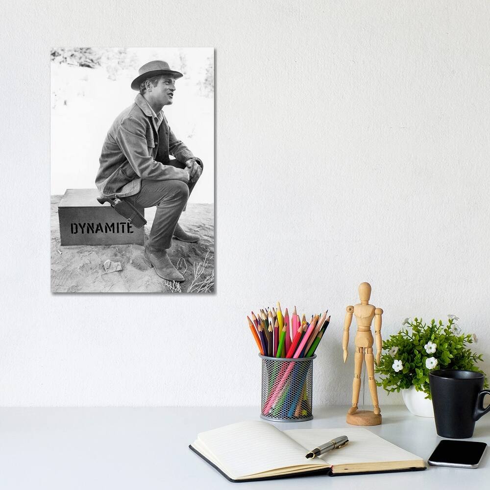 iCanvas "Paul Newman (1925-2008)" by Unknown Canvas Print