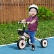 preview thumbnail 9 of 48, Toddler Tricycle with Adjustable Seat, Fun Bell, Basket, and EVA Wheels for Kids 2-5 Years