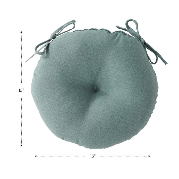 Outdoor15inch Round Bistro Chair Cushion (Set of 4) On Sale Bed