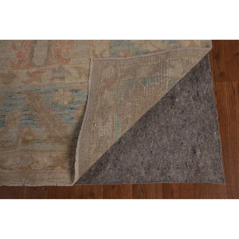 Oushak Turkish Area Rug Handmade Vegetable Dye Wool Carpet - 8'0"x 10'0"