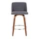preview thumbnail 37 of 78, Carson Carrington Vallberga 26" Upholstered Counter Stool (Set of 2)
