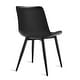 preview thumbnail 64 of 103, LUE BONA Modern Industrial Counter Stools Faux Leather Upholstered Counter Height Bar tools with Back