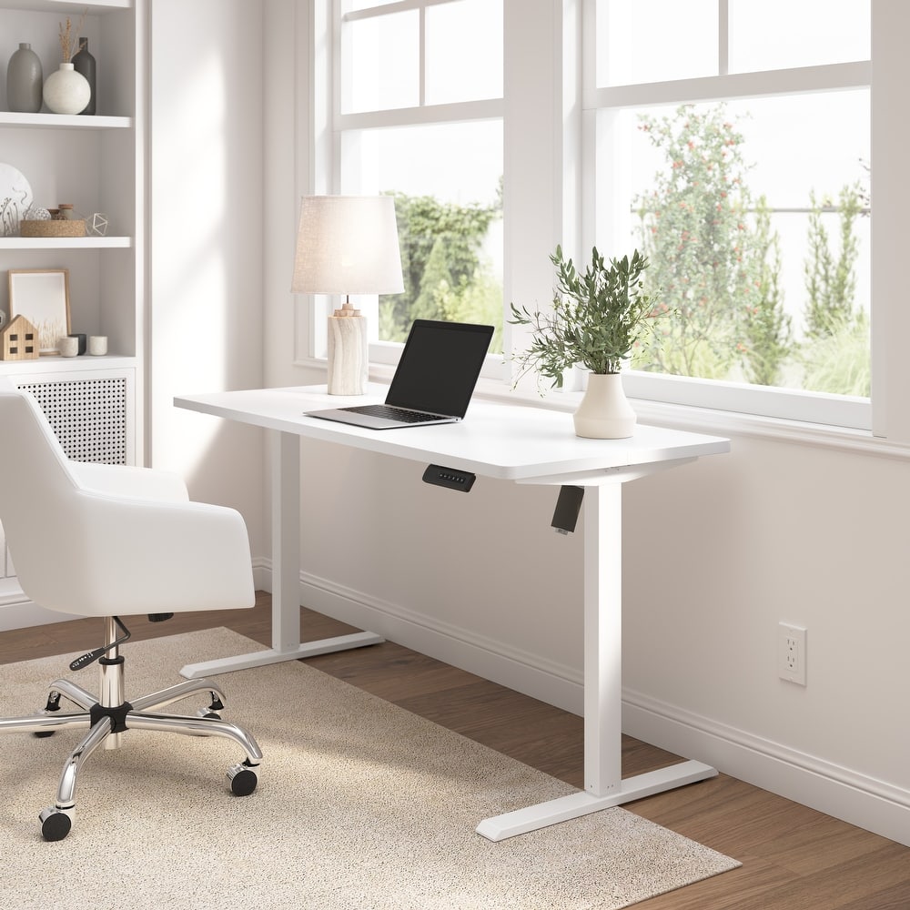 Energize 55W x 24D Height Adjustable Standing Desk by Bush Furniture
