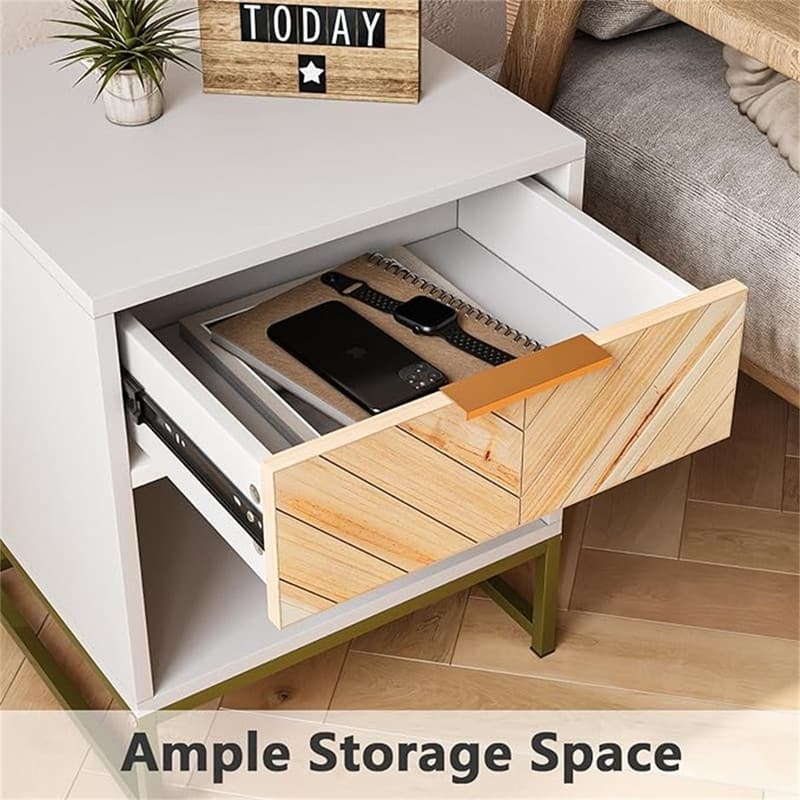 Nightstand with Charging Station