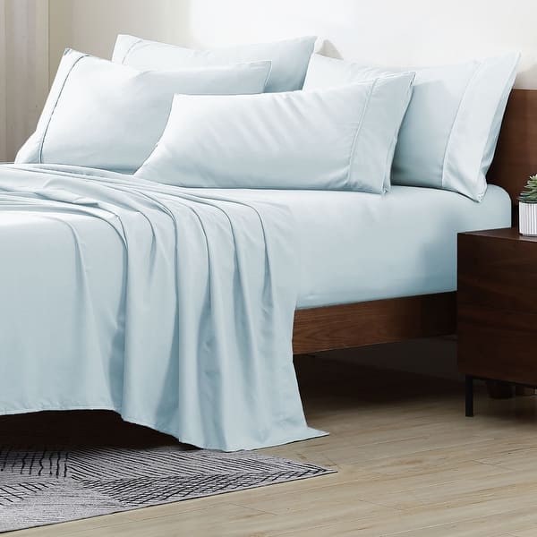 slide 2 of 45, Swift Home Premium Ultra Soft Microfiber 6-Piece Sheet Set with Extra Pillowcases