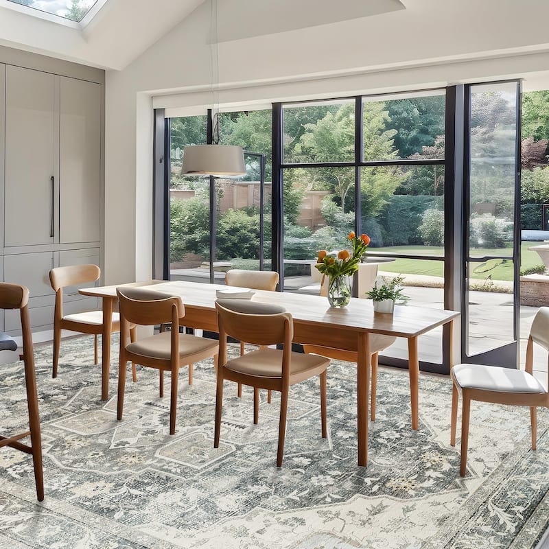 Bohemian Faux Cashmere Rug