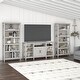 preview thumbnail 26 of 69, Tall Farmhouse TV Stand with 2 Bookcases