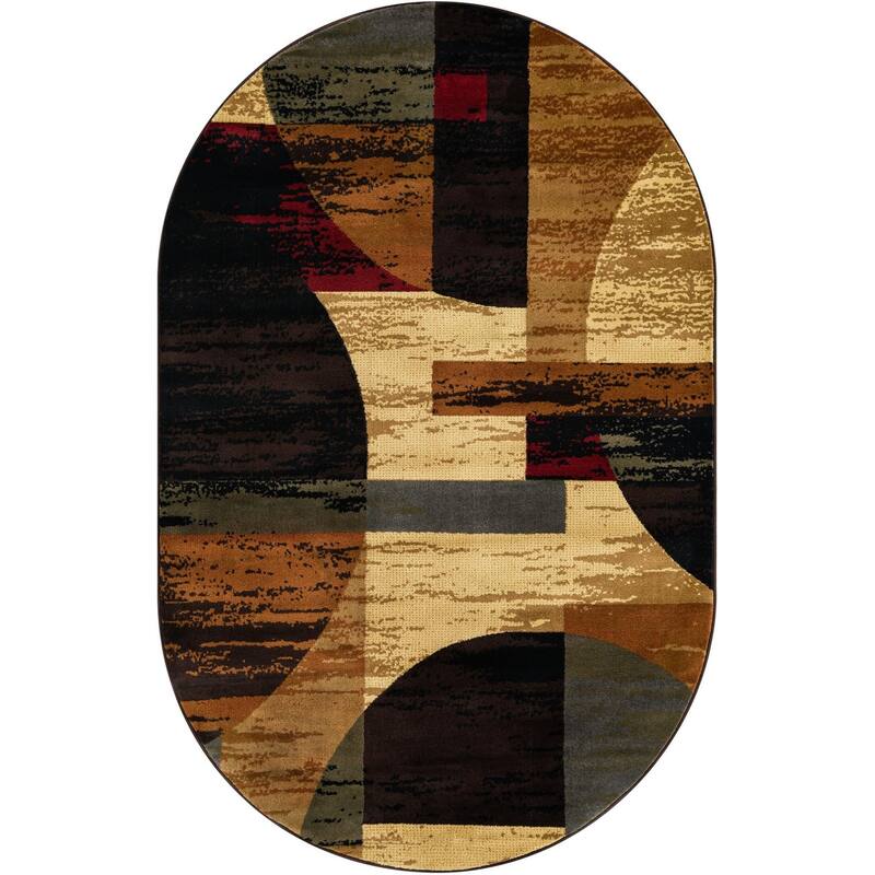 Contemporary Rietveld Collection Area Rug