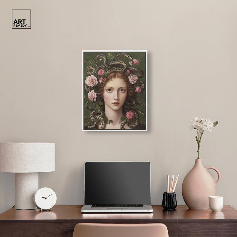 Medusa Canvas by Art Remedy