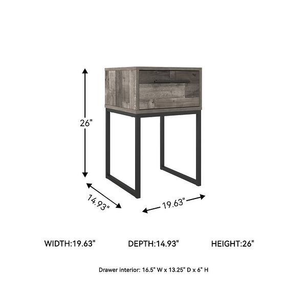signature design by ashley oliah brown woodgrain dresser Broachmyn main image 0