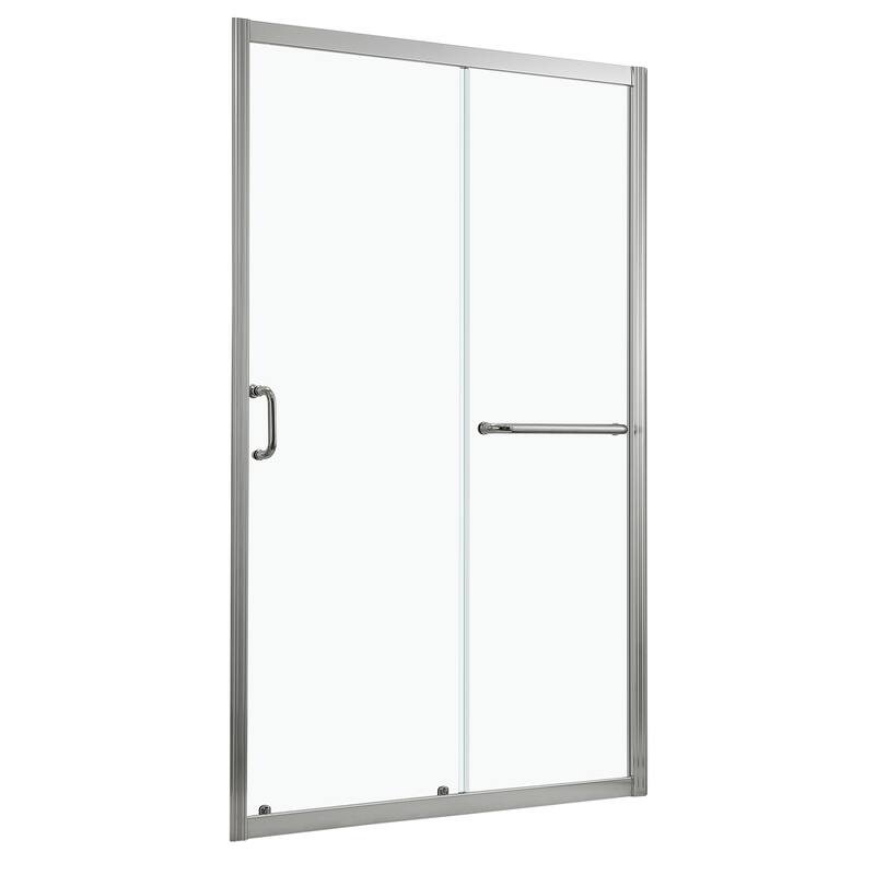 Single Sliding Framed Shower Door with Tempered Glass