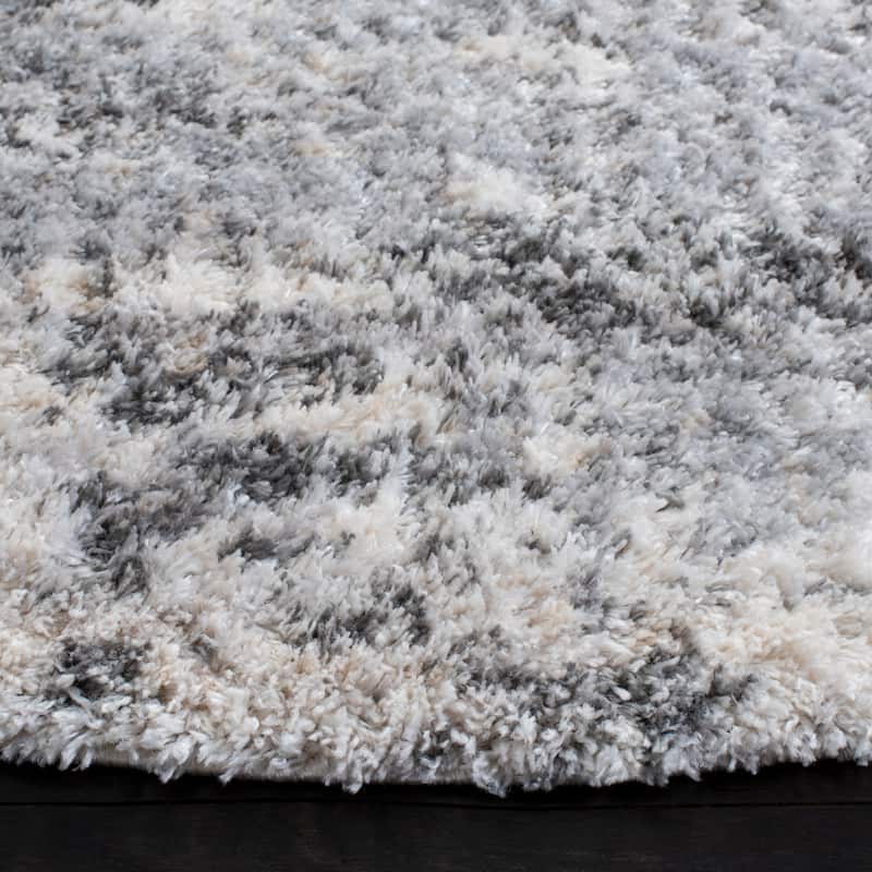 SAFAVIEH Berber Shag Dochina Abstract 1.25-inch Thick Rug