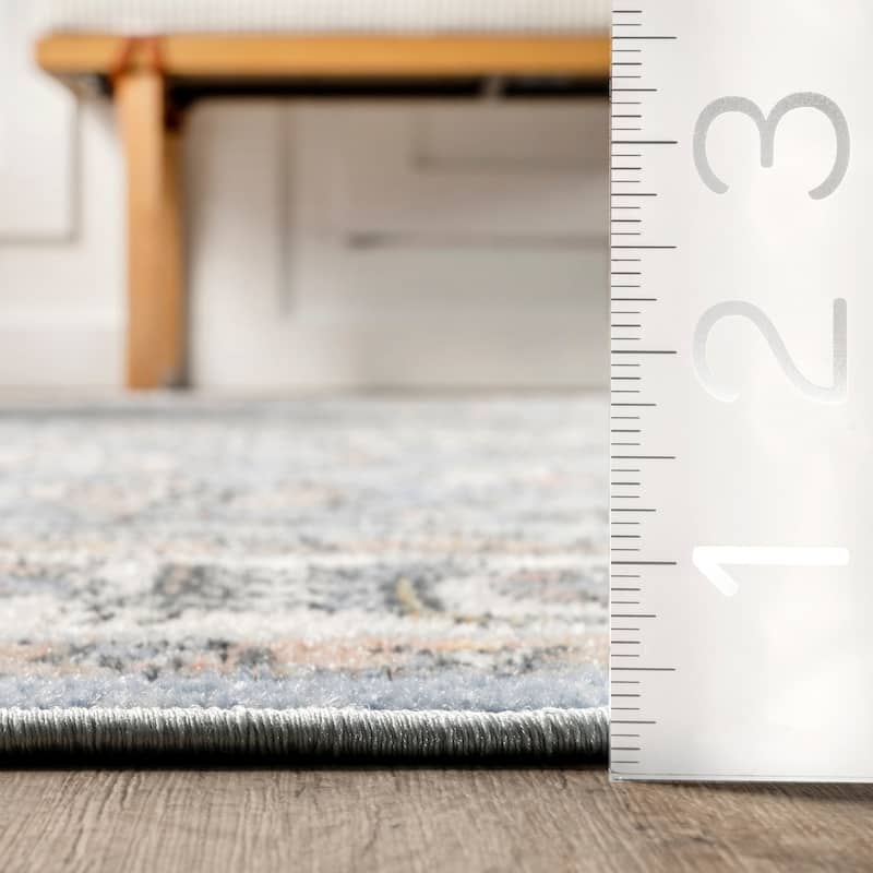 Nuloom Valencia SpinClean Traditional Persian Machine Washable Area Rug