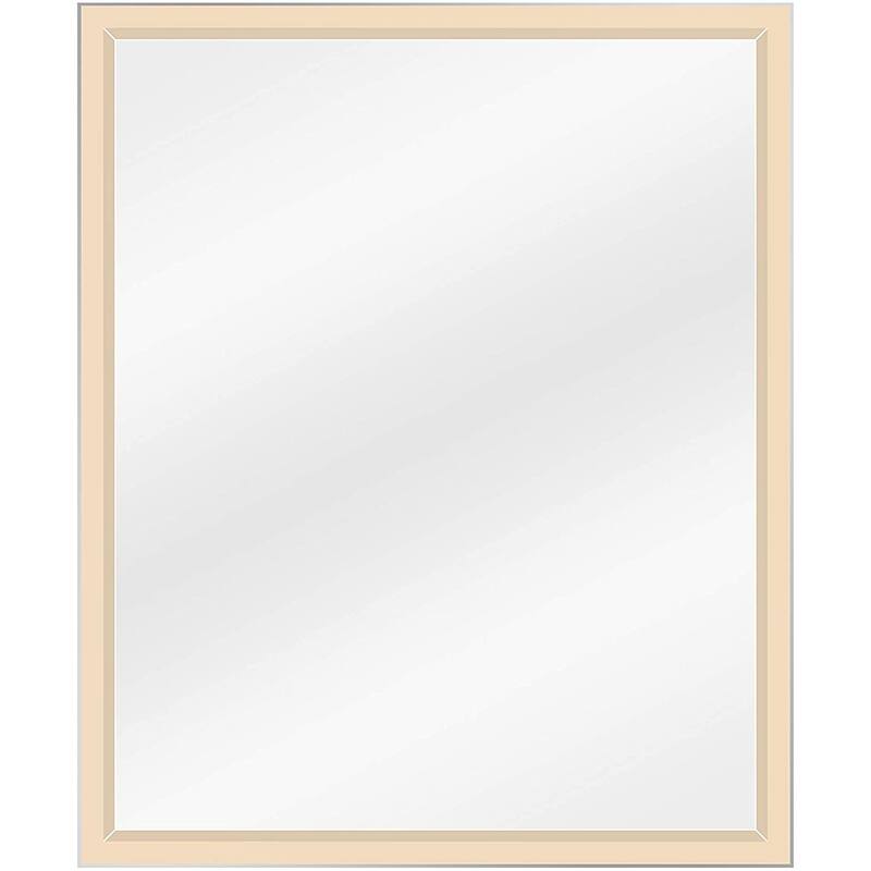 Dyconn Faucet Solar Horizontal/Vertical LED Bathroom Vanity Mirror - White/Silver - 30x36