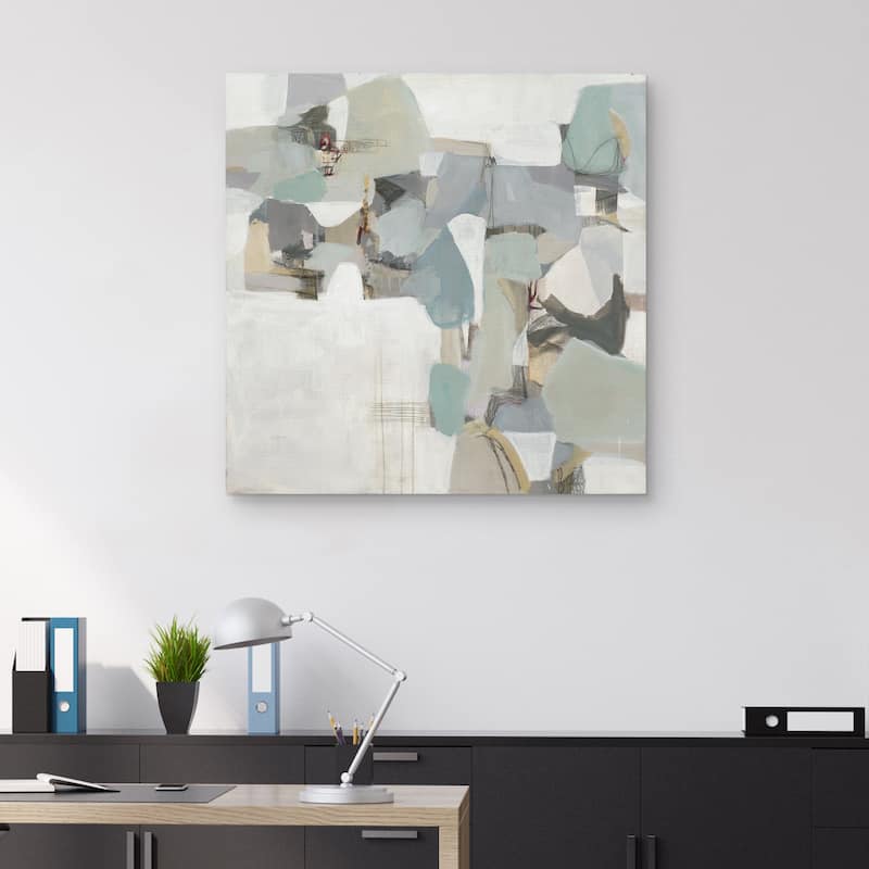 Glacier by Terri Burris Canvas Art Print