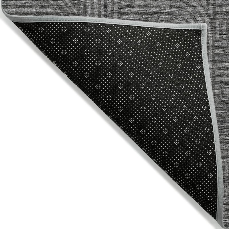 Machine Washable Indoor/ Outdoor Chantille Contemporary Geo Rug