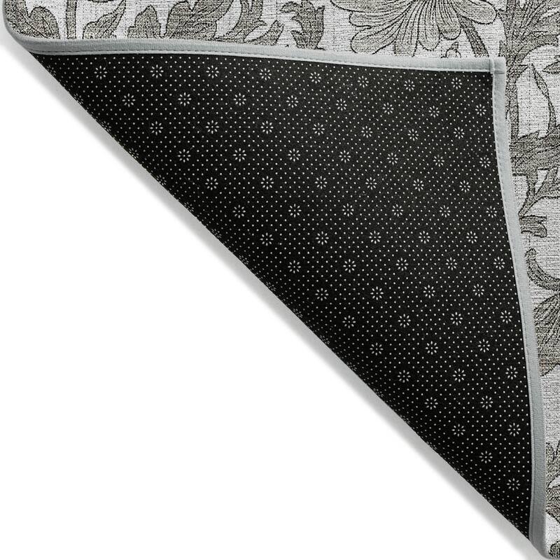 HomeRoots Floral Transitional Rectangle Outdoor Rug