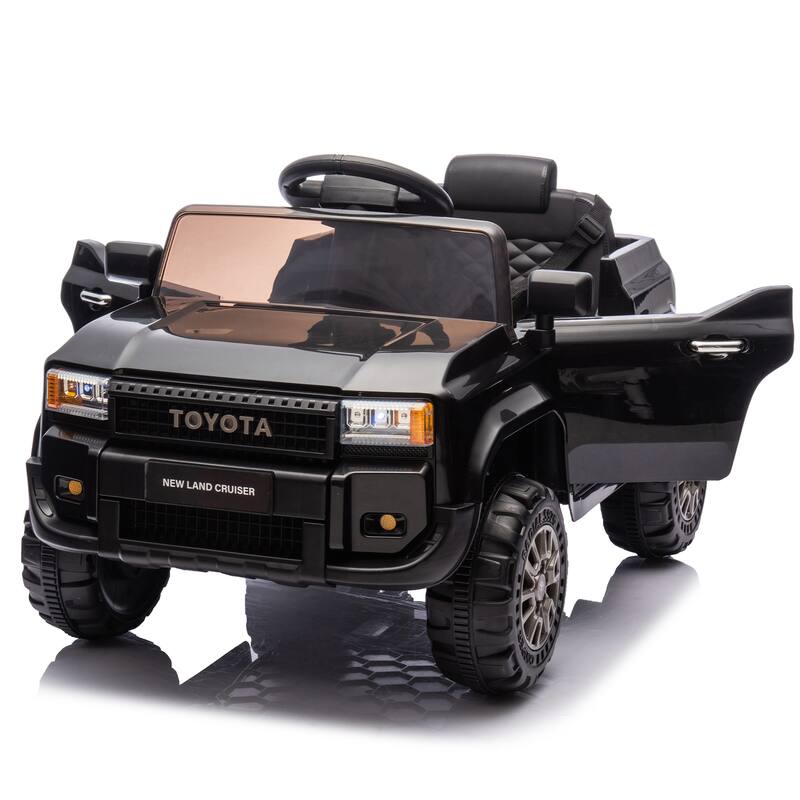 12V Kids Ride On Car W/Parents Control,Licensed Toyota LC250 2024,Four-wheel suspension,Adjustable volume,For Kids Aged 2-4