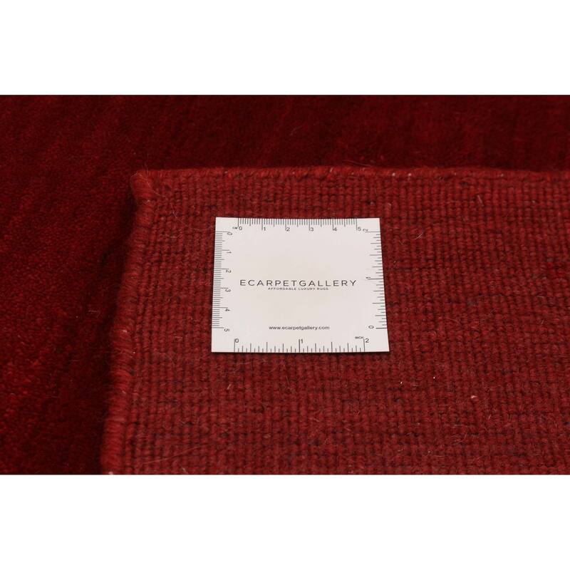 Kashkuli Gabbeh Red Rug 5'7" x 7'9" - 5'7 x 7'9