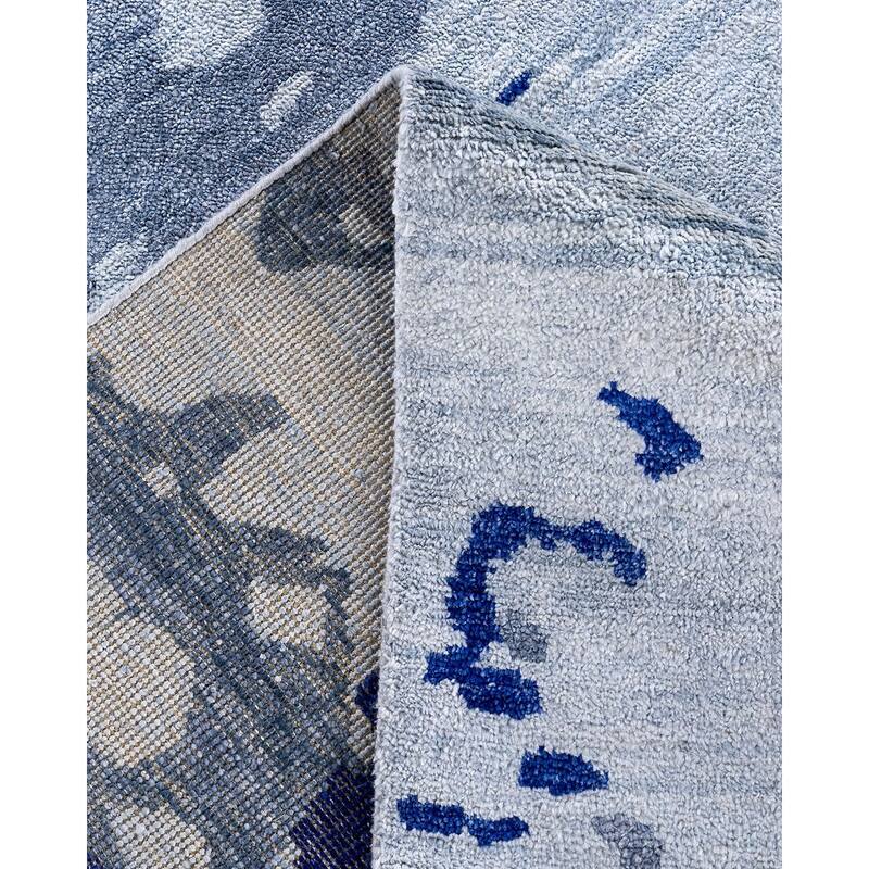 Ikat One-of-a-Kind Handmade Area Rug - Beige, 9' 2" x 12' 0" - 9' 2" x 12' 0"