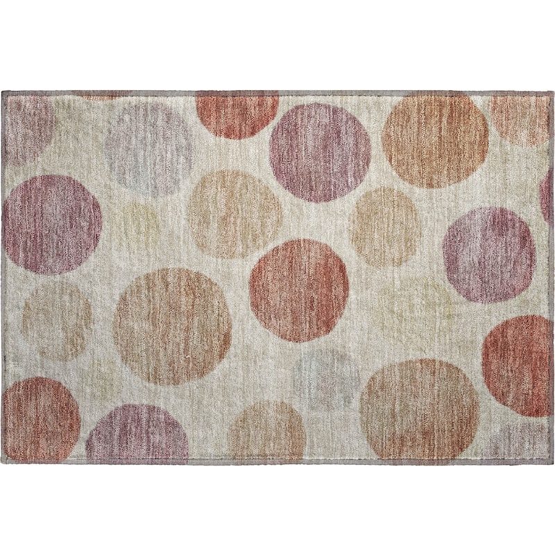 Premium Washable Super Soft Modern Bubbles Mayfield Rug