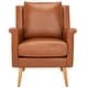 preview thumbnail 10 of 37, SAFAVIEH Astrid Mid-century Arm Chair - 28.7" x 28.4" x 33.9"
