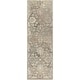 preview thumbnail 81 of 122, Patchway Handmade Classic Floral Wool Area Rug 2' 6" x 8' - Taupe - Runner