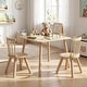 preview thumbnail 5 of 18, Gymax 3PCS Toddler Furniture w/Pine Wood Frame Curved Backrest Round