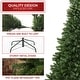 preview thumbnail 14 of 19, Realistic Green Spruce Artificial Christmas Tree with Stand