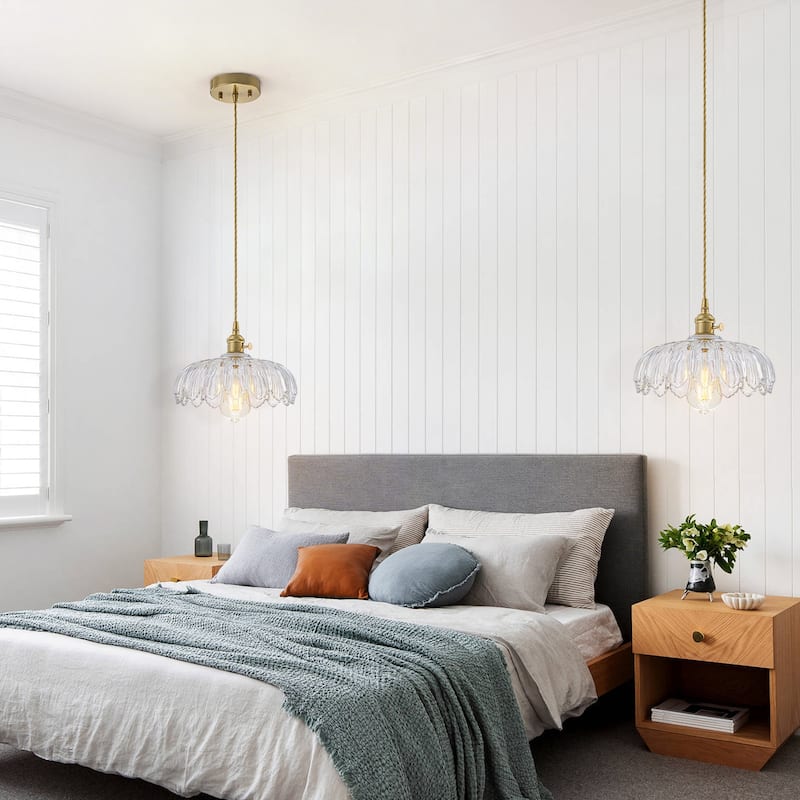 10'' Wide Flower Pendant Light for Kitchen Island