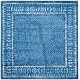 preview thumbnail 19 of 91, SAFAVIEH Adirondack Royce Distressed Rug 4' Square - Light Blue/Dark Blue - Square