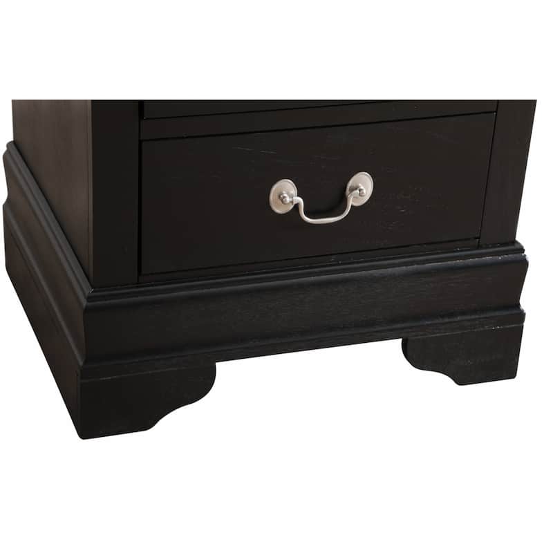 Glory Furniture Louis Phillipe Nightstand