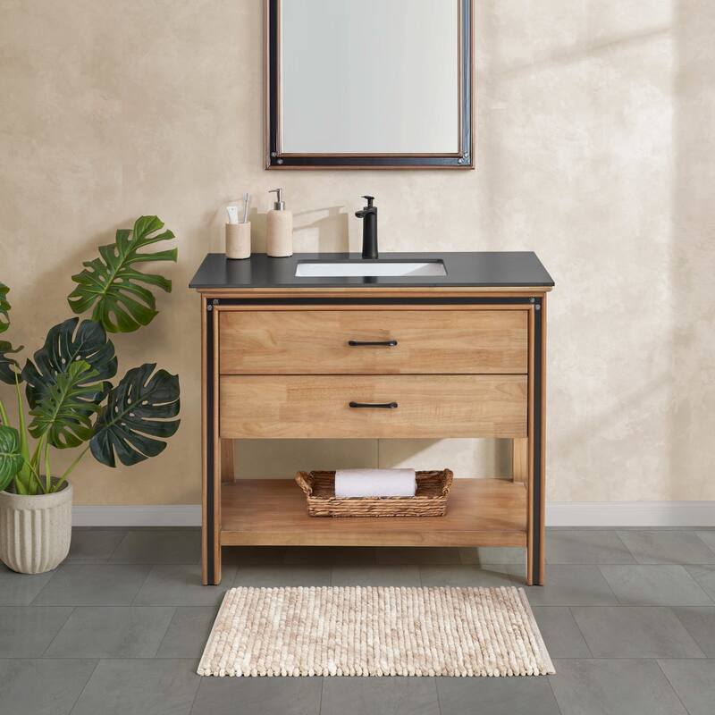 French Connection Space Dye Chunky Chenille Bath Rugs