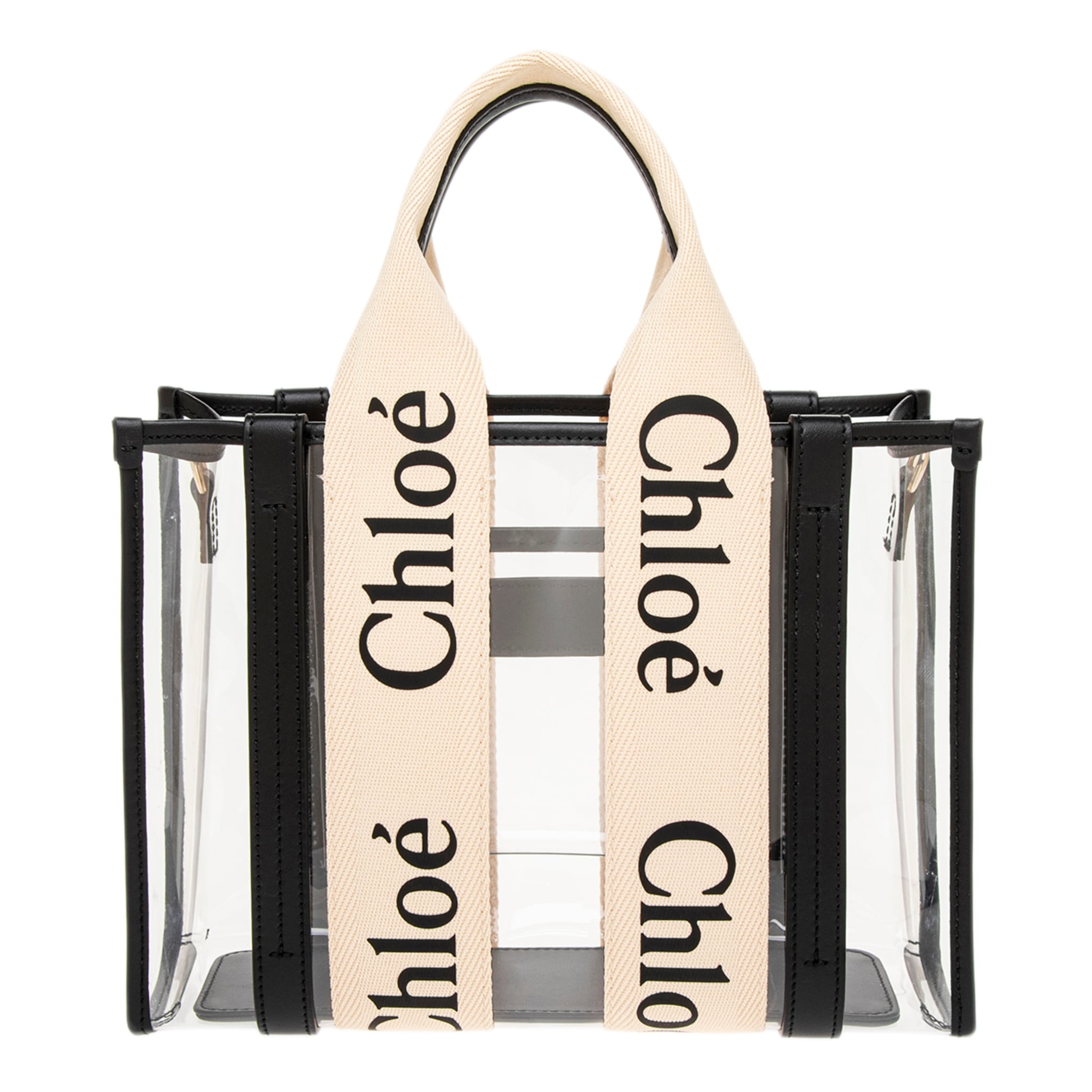 Chloe Small Woody Tote Bag in Jelly - Overstock - 43035937