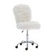 preview thumbnail 36 of 52, Clara Faux Fur Armless Office Chair