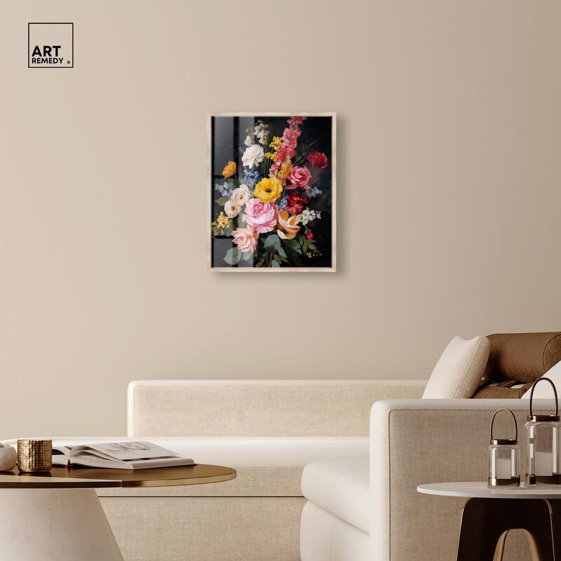 Garden Richness II Shadowbox by Art Remedy