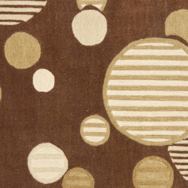 SAFAVIEH Handmade Modern Art Hanke Modern Polyester Rug