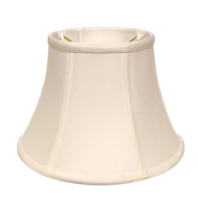 Shallow Drum Softback Lampshade with Uno fitter, White