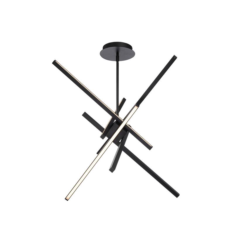 Parallax LED Pendant - Black - 29 inches